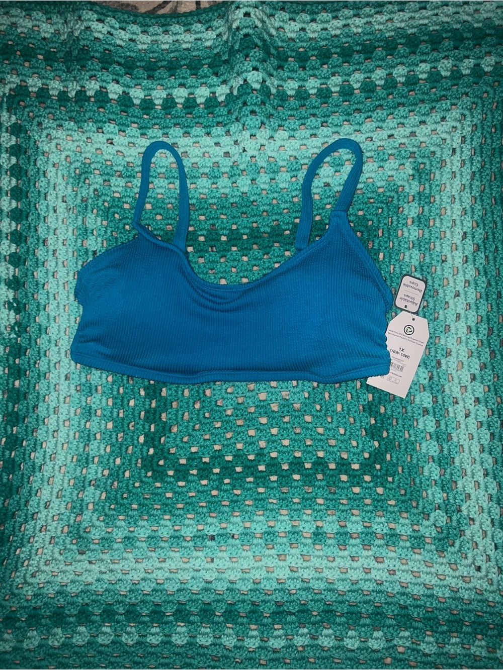 Blue Bikini Top - Never Worn!